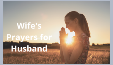 Wife's Prayers for Husband