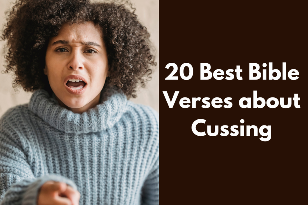 20 Best Bible Verses about Cussing