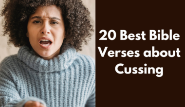 20 Best Bible Verses about Cussing