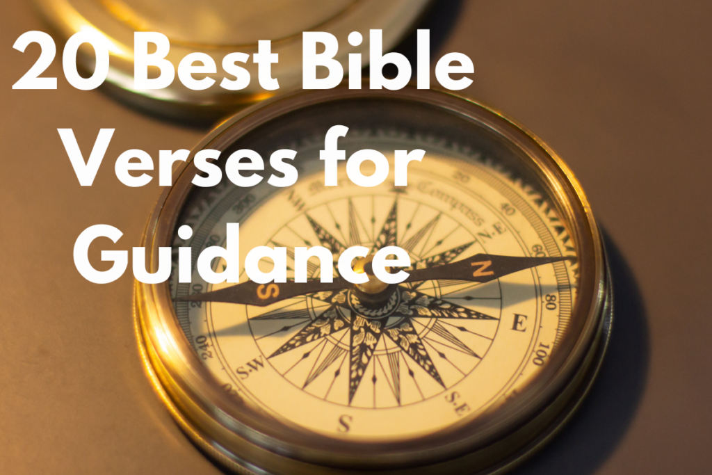 20 Best Bible Verses for Guidance