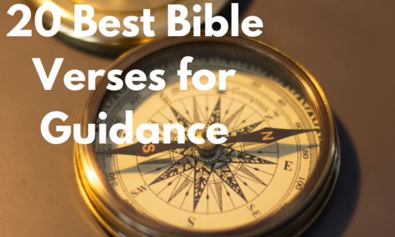 20 Best Bible Verses for Guidance