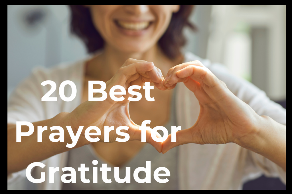 20 Best Prayers for Gratitude