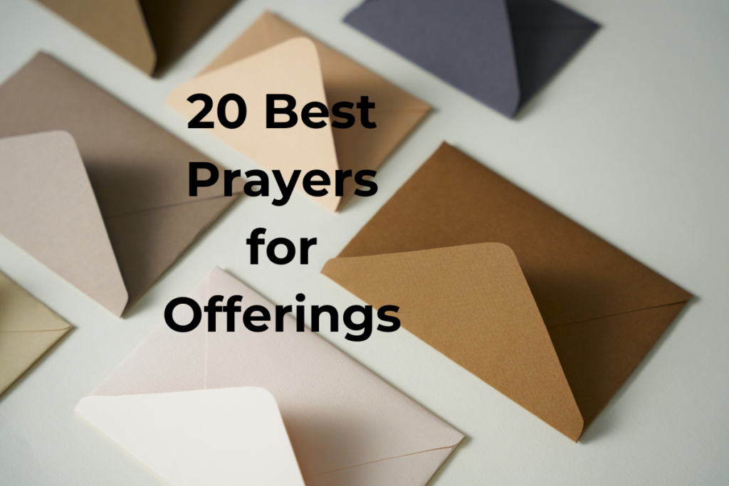 20 Best Prayers for Offerings