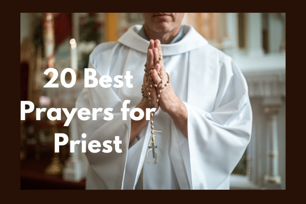 20 Best Prayers for Priest