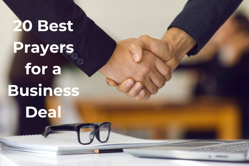 20 Best Prayers for a Business Deal