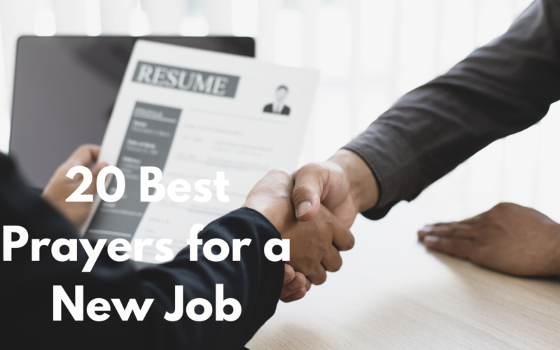 20 Best Prayers for a New Job