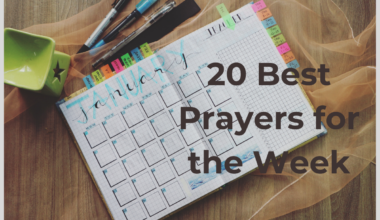 20 Best Prayers for the Week