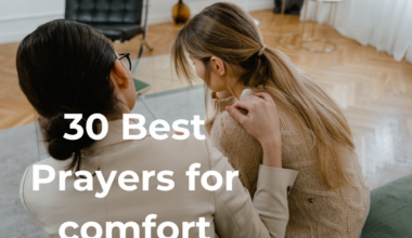 30 Best Prayers for comfort