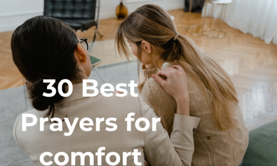 30 Best Prayers for comfort