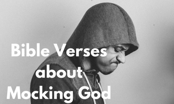 Bible Verses about Mocking God