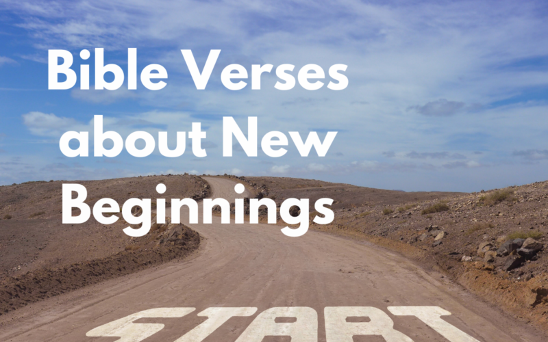 Bible Verses about New Beginnings