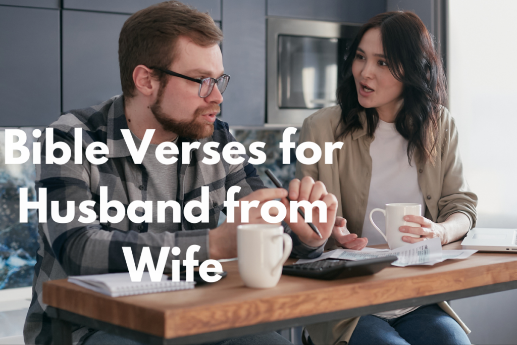 Bible Verses for Husband from Wife