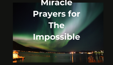 Miracle Prayers for The Impossible