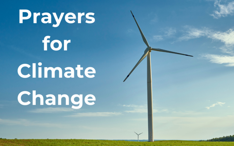 Prayers for Climate Change