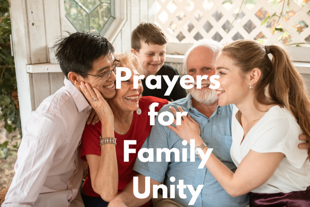 Prayers for Family Unity