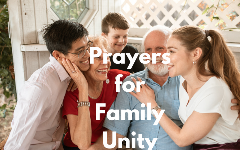 Prayers for Family Unity