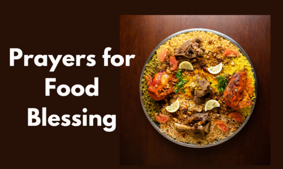 Prayers for Food Blessing