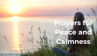 Prayers for Peace and Calmness