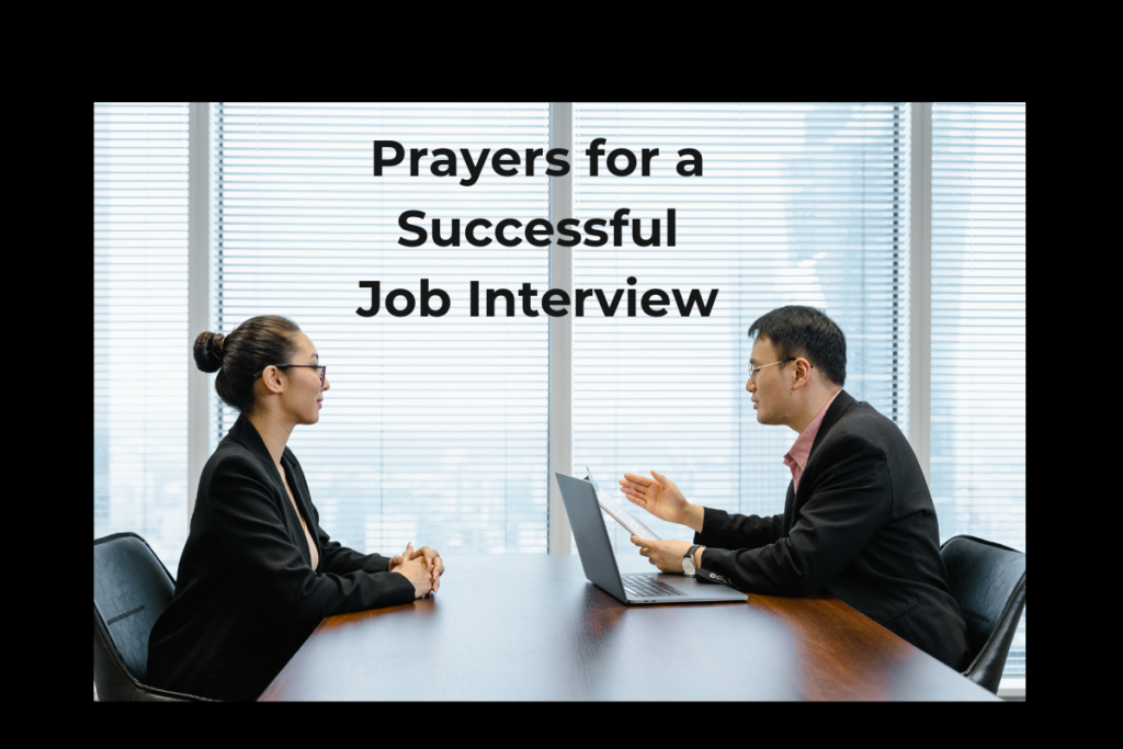 Prayers for a Successful Job Interview