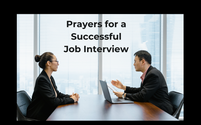 Prayers for a Successful Job Interview