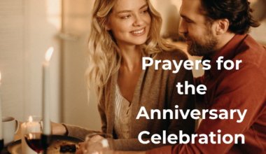 Prayers for the Anniversary Celebration