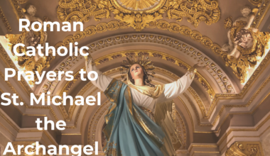 Roman Catholic Prayers to St. Michael the Archangel