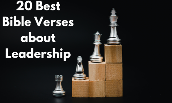 20 Best Bible Verses about Leadership