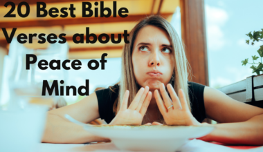 20 Best Bible Verses about Peace of Mind