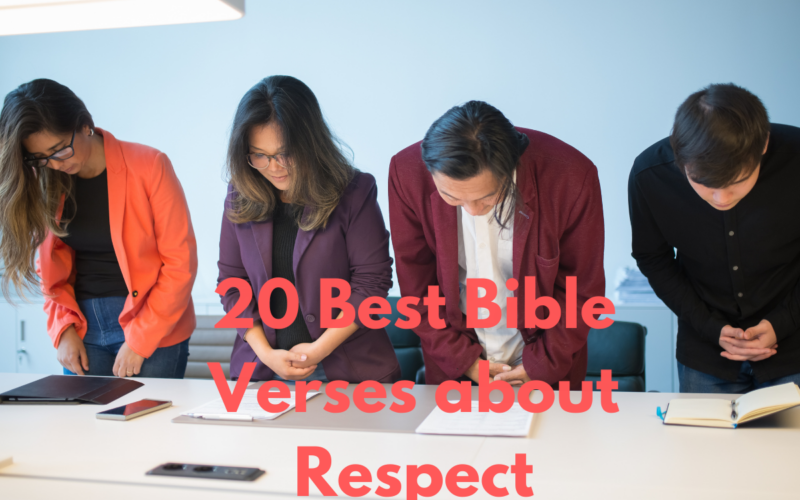 20 Best Bible Verses about Respect