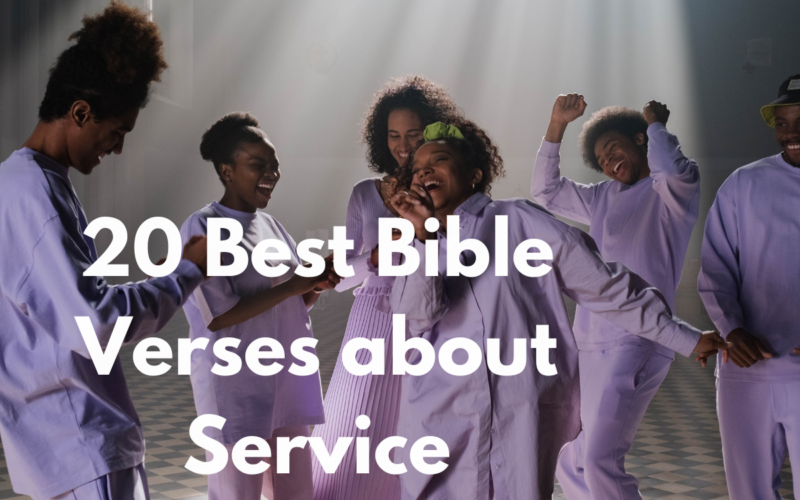 20 Best Bible Verses about Service