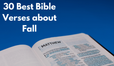 30 Best Bible Verses about Fall