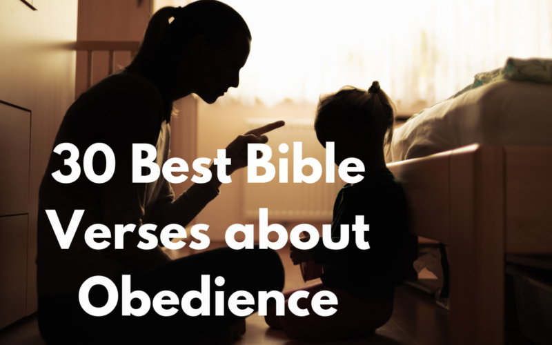 30 Best Bible Verses about Obedience