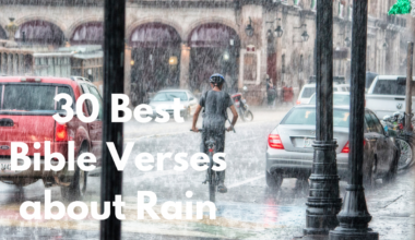 30 Best Bible Verses about Rain