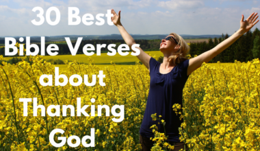 30 Best Bible Verses about Thanking God