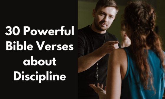 30 Powerful Bible Verses about Discipline