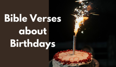 Bible Verses about Birthdays