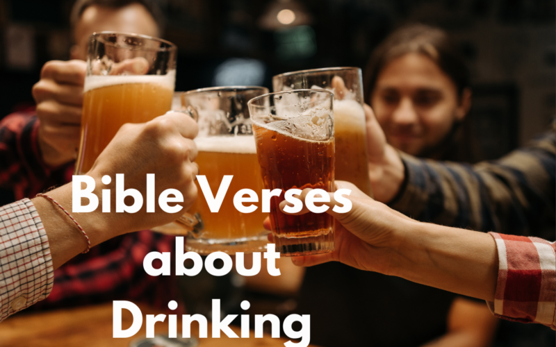 Bible Verses about Drinking