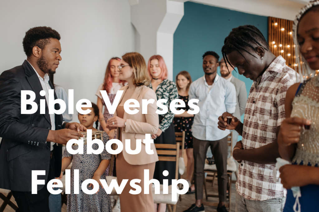 Bible Verses about Fellowship