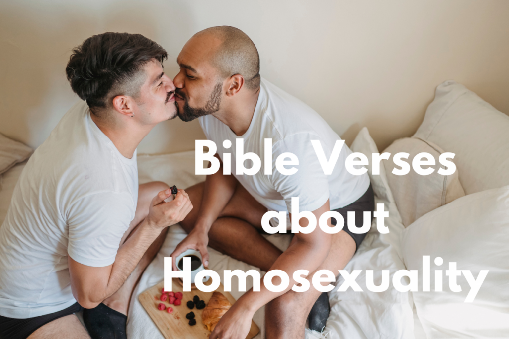 Bible Verses about Homosexuality