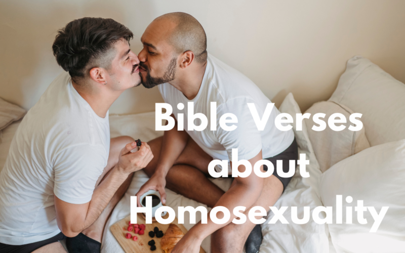 Bible Verses about Homosexuality