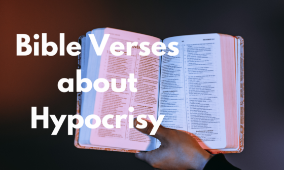 Bible Verses about Hypocrisy