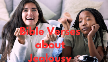 Bible Verses about Jealousy