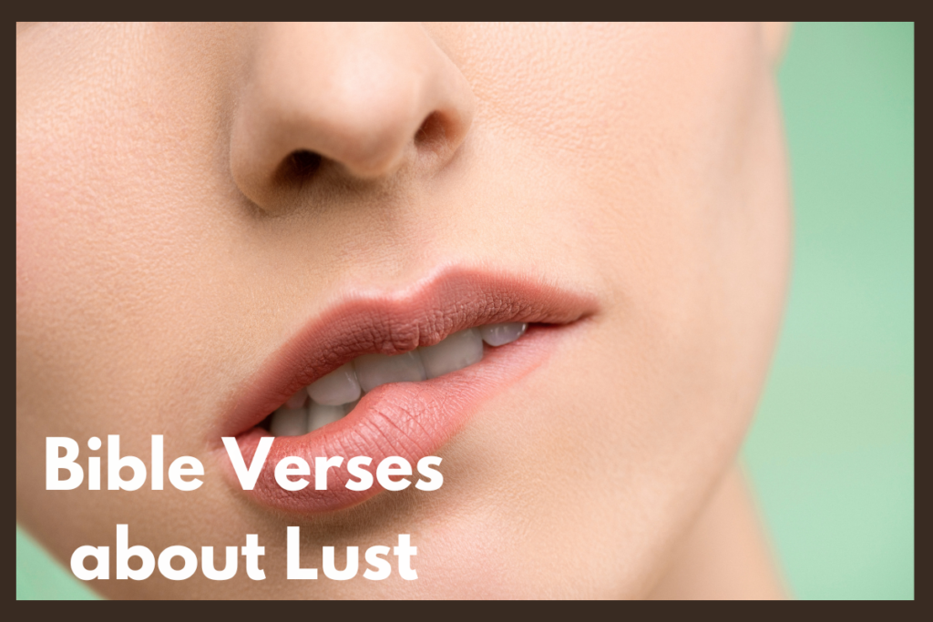 Bible Verses about Lust