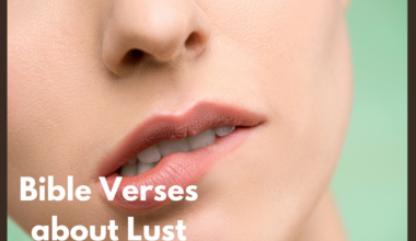 Bible Verses about Lust