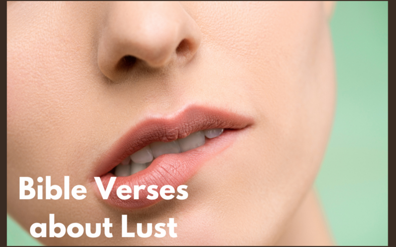 Bible Verses about Lust