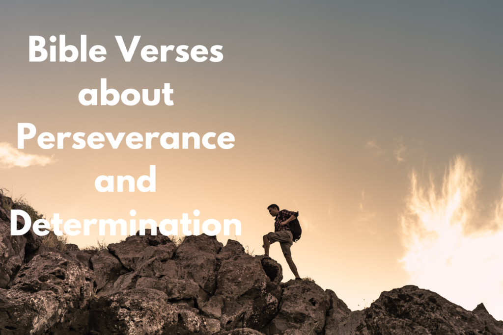 Bible Verses about Perseverance and Determination