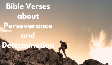 Bible Verses about Perseverance and Determination