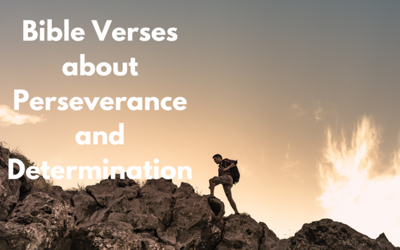 Bible Verses about Perseverance and Determination