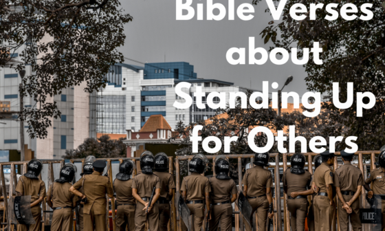 Bible Verses about Standing Up for Others