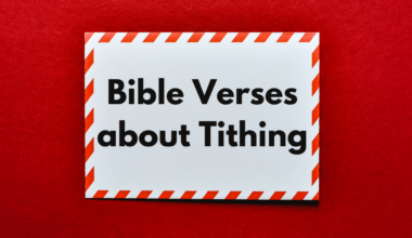 Bible Verses about Tithing